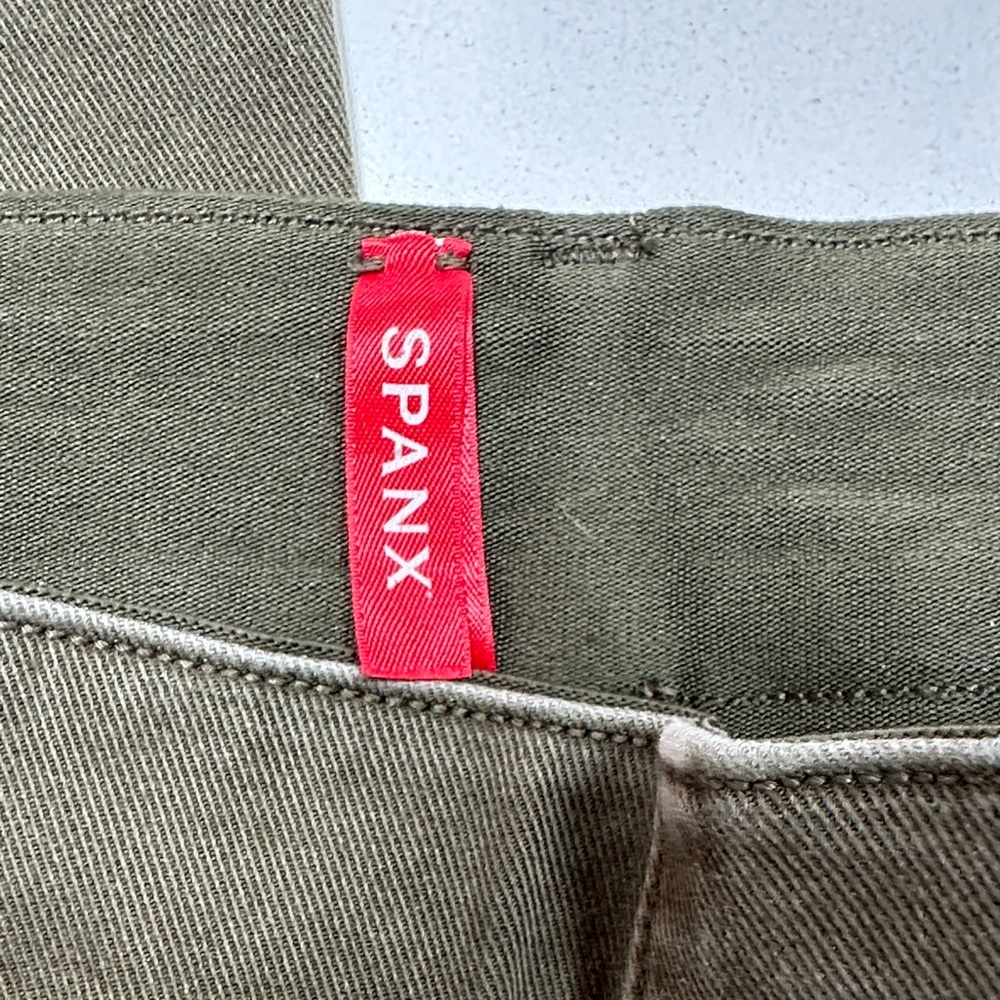 Spanx Olive Green Wide Leg Pants - Picture 6 of 6